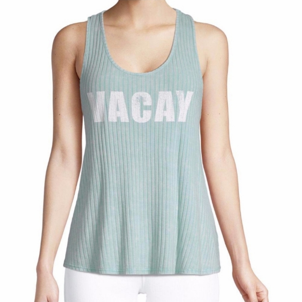 NWOT PPLA Graphic VACAY Tank